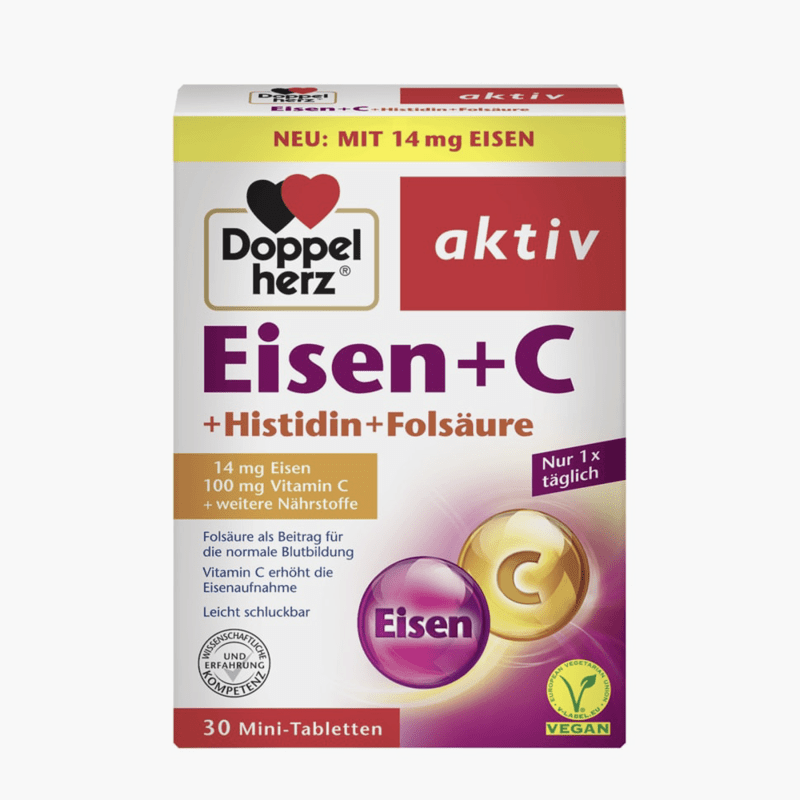 Doppelherz Eisen + C 30 Mini-Tabletten