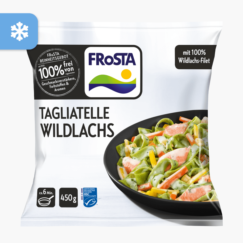 Frosta Tagliatelle Wildlachs 450g