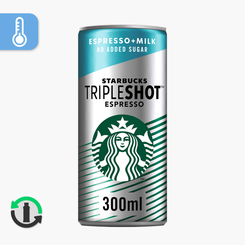 Starbucks Tripleshot Espresso No Added Sugar 30cl