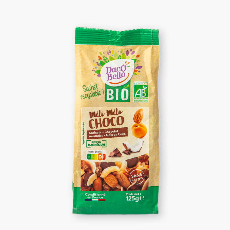 Daco Bello - Méli mélo chocolat Bio (125g)