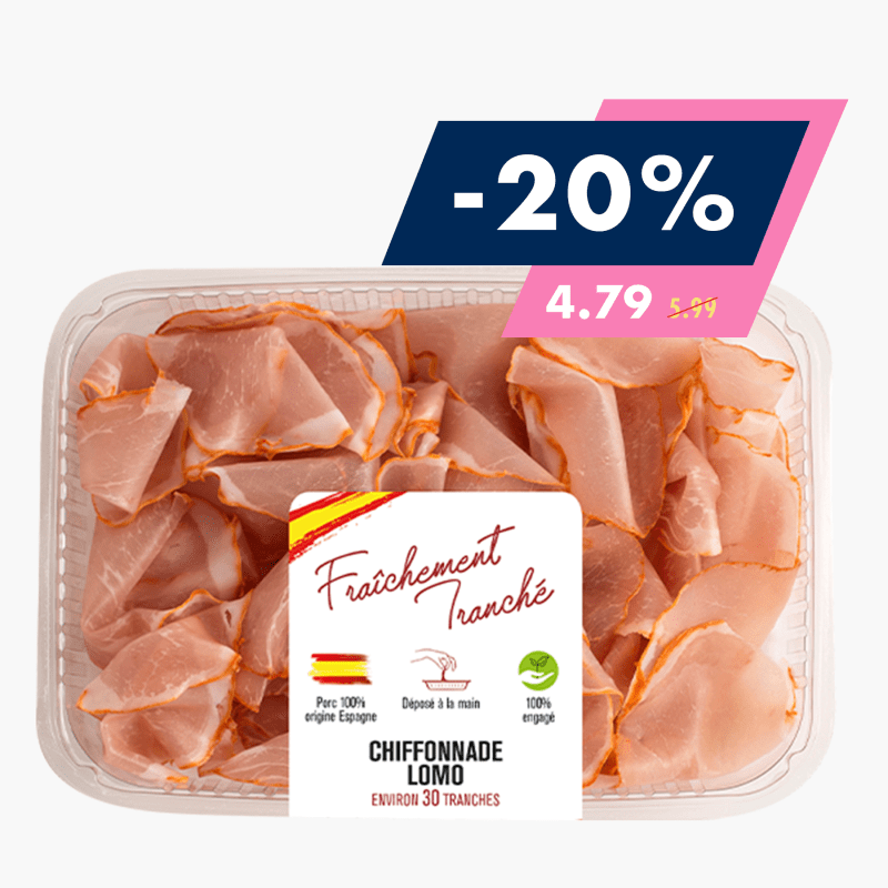 Lomo en chiffonnade - Corte Gusto (60g)