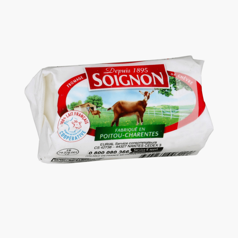 Soignon - Buche de chèvre 45% Mat. Gras. (120g)