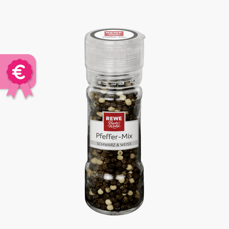 Rewe Beste Wahl Pfeffer-Mix schwarz&weiß 47g