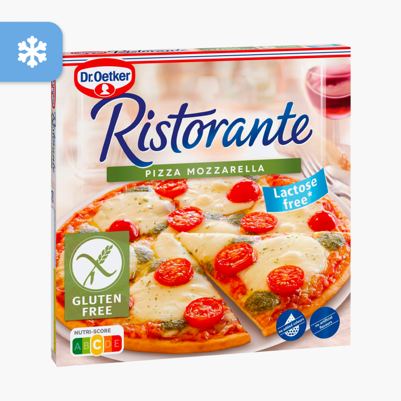 Dr. Oetker Ristorante Pizza Glutenfrei Mozzarella 370g
