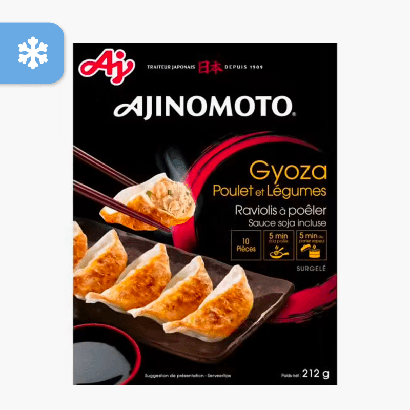 Ajinomoto - Gyozas poulet et légumes (212g)