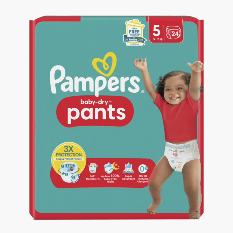 Pampers Baby Dry Pants mt5 24st.