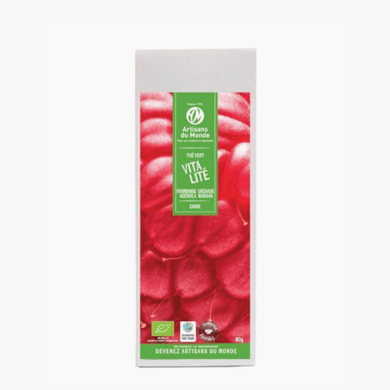 Artisans du Monde - Thé Vert Vitalité Bio et équitable (80g)