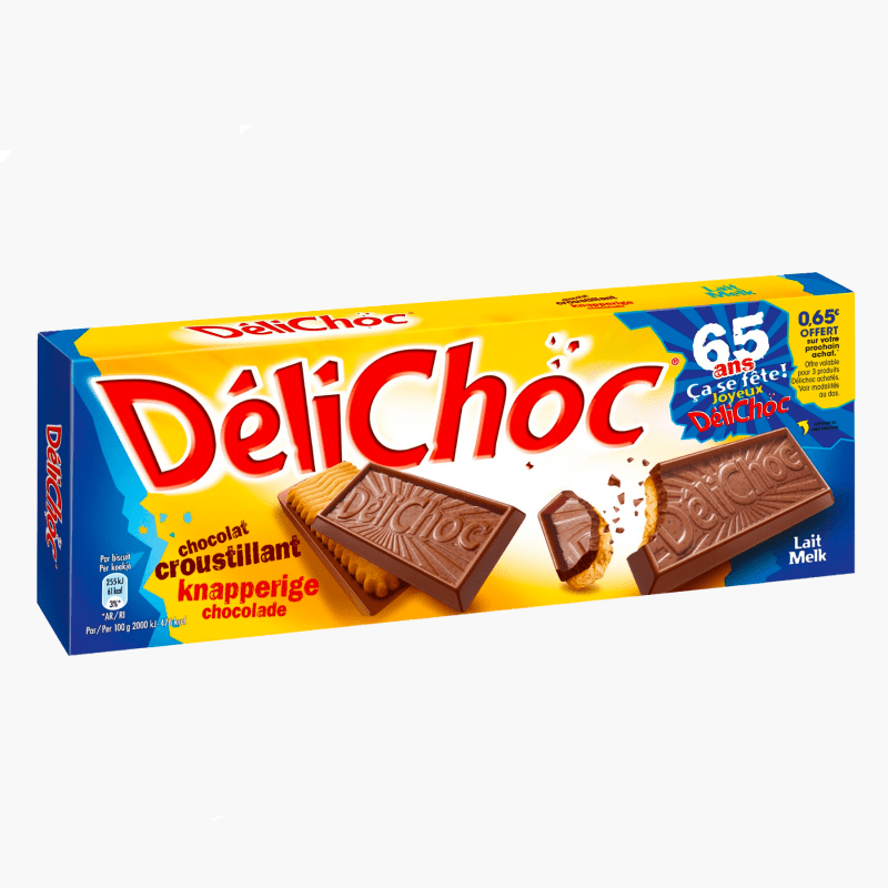 Delichoc - Biscuits chocolat au lait (150g)