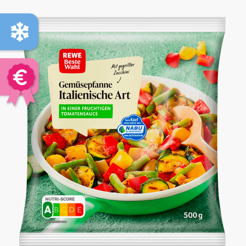 Rewe Beste Wahl Gemüsepfanne Italienische Art 500g