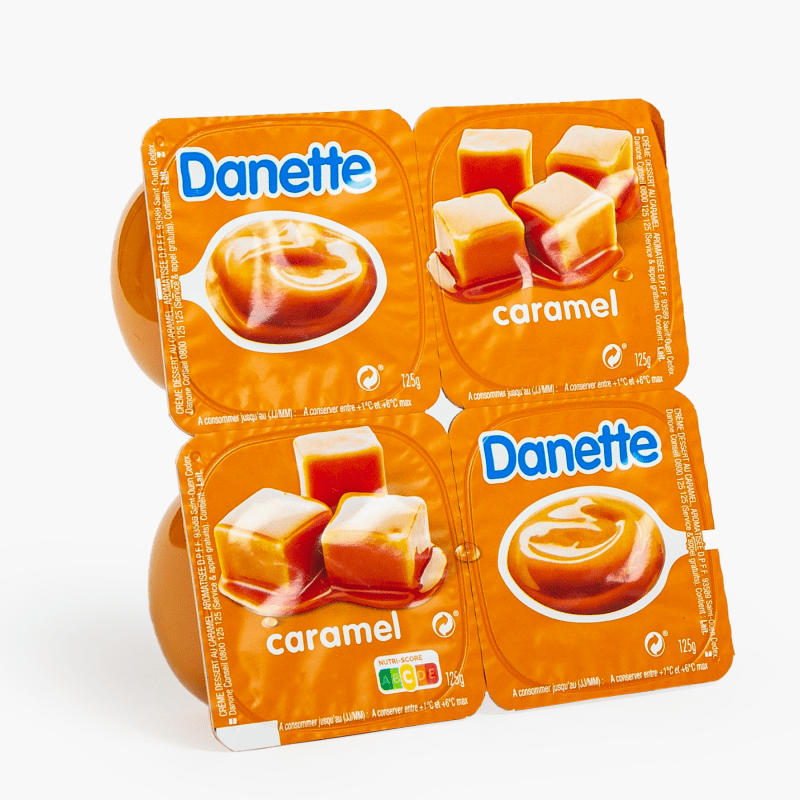 Danette - Crème dessert caramel (4x125g)