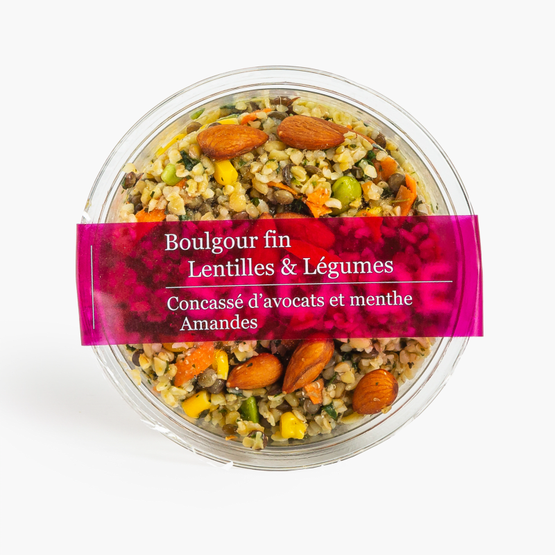 Mix Buffet - Boulgour fin lentilles et légumes (280g)