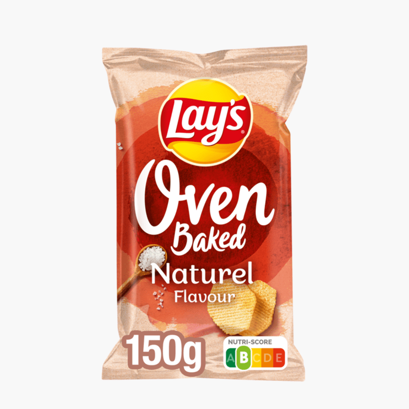  Lay's Oven Baked Natural Chips 150g