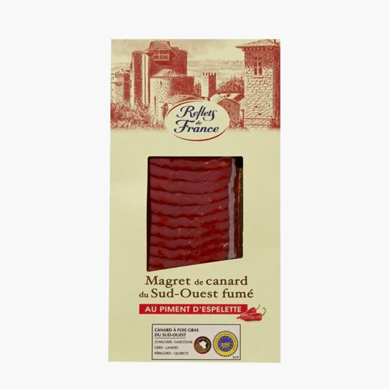 Reflets de France - Magret de canard du Sud-Ouest fumé au piment d'Espelette (90g)