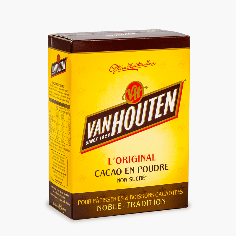 Van Houten - Cacao en poudre non sucré (250 g)