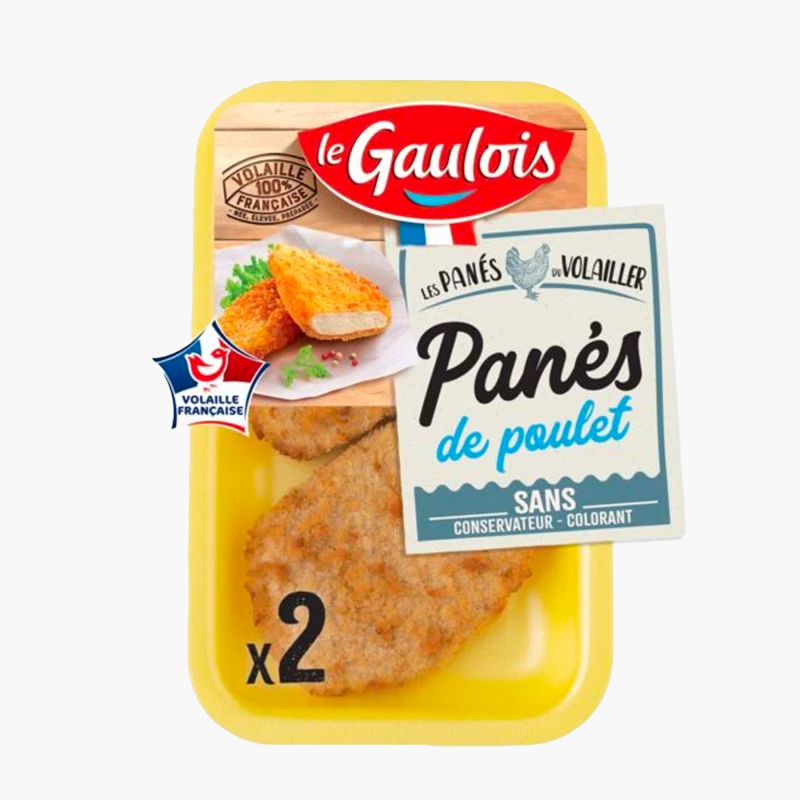 Le Gaulois - Blancs de poulet panés (200g)