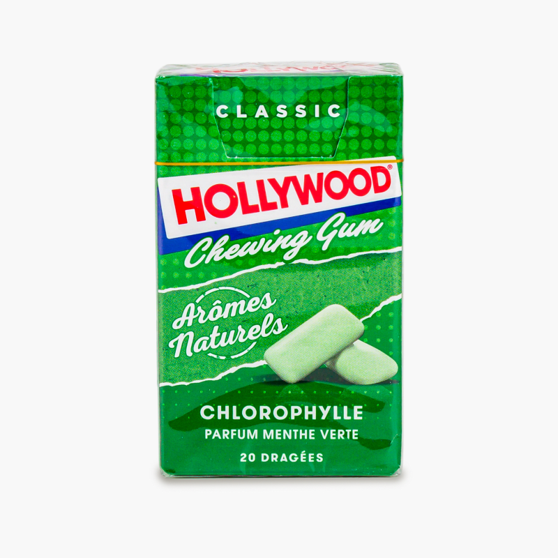 Hollywood - Chewing gums Chlorophylle (x20)