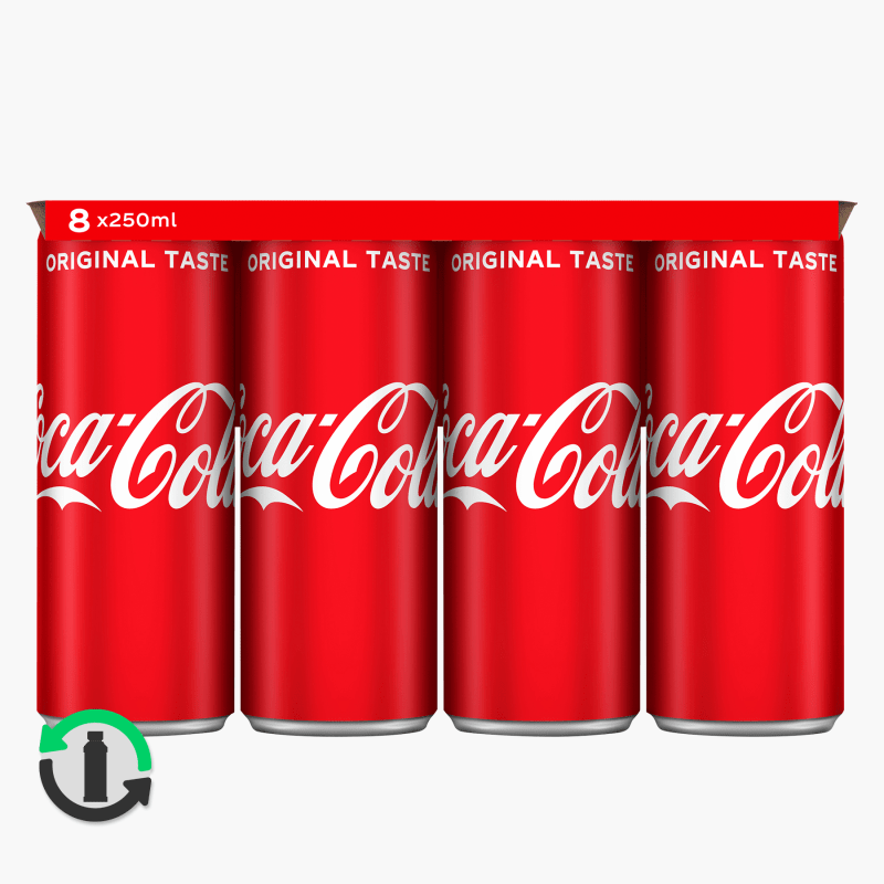 Coca-Cola 8-pack 25cl