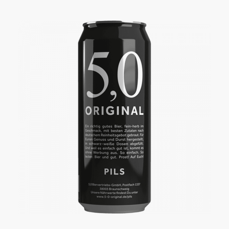 5,0 Original Pils Dose 0,5l (4,9% vol.)