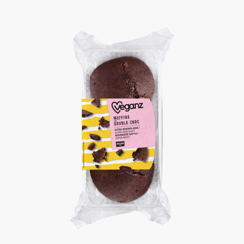 Veganz Muffins Double Choc vegan 150g