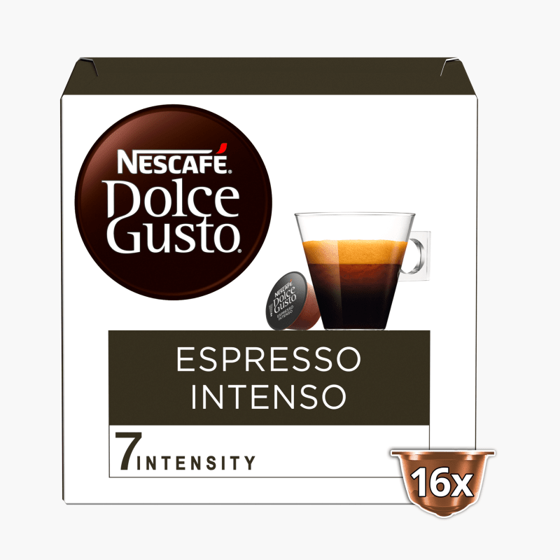 Dolce Gusto - Nescafé - Espresso Intenso int. 7, café capsules (x16)