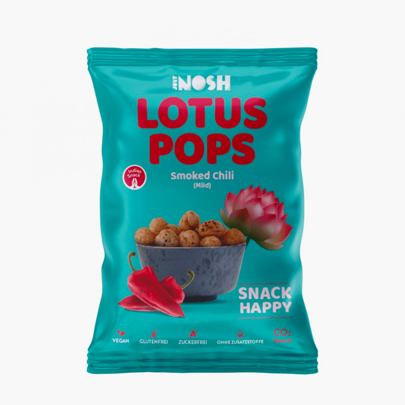 Just Nosh Lotus Pops Smoked Chili 30g