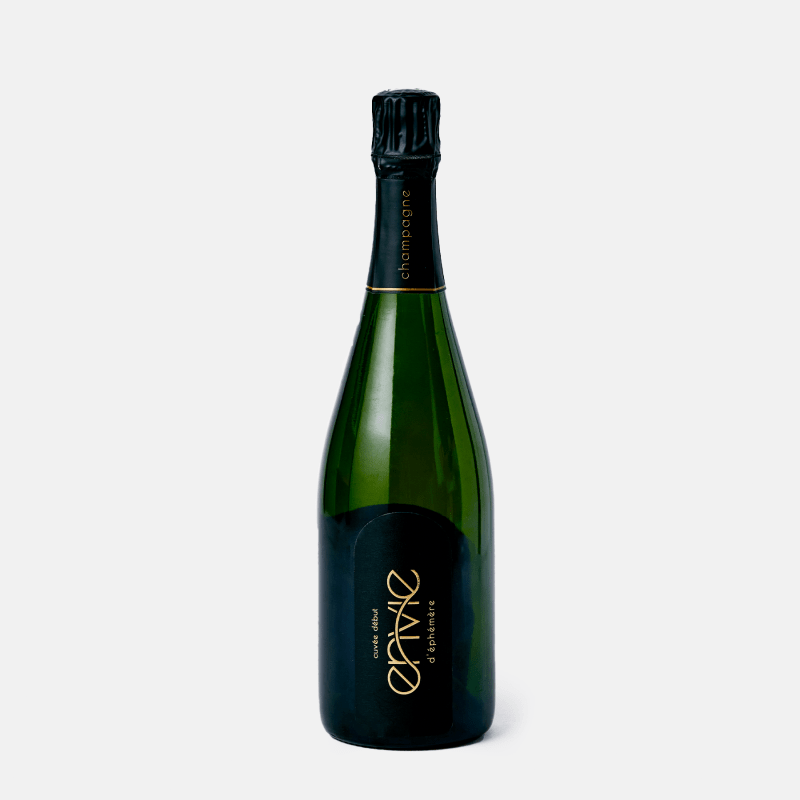 en vie d'éphémère Champagne cuvée début vegan 0,75l