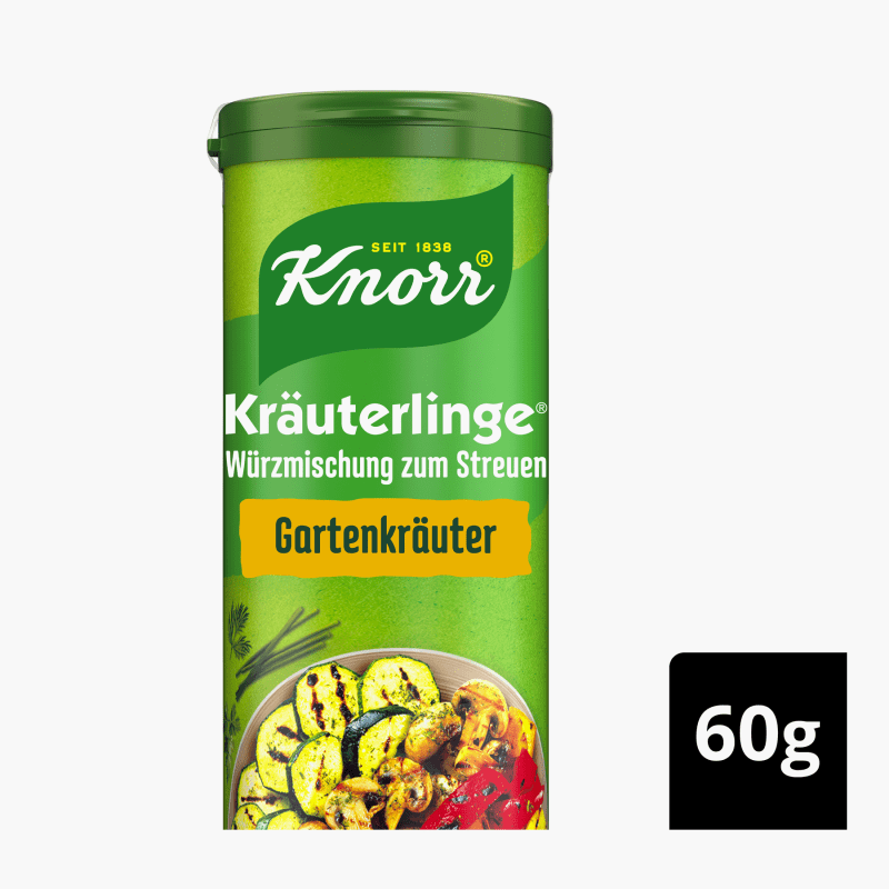 Knorr Kräuterlinge Würzmischung zum Streuen Gartenkräuter 60g