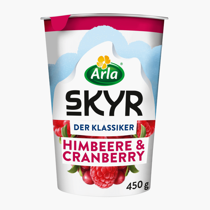 Arla Skyr Himbeere & Cranberry 450g