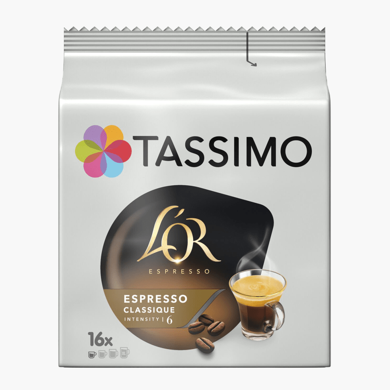 Tassimo L'Or - Café dosettes classique x16 (104g)