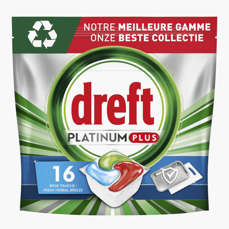 Dreft ADW Platinum+ Deep Clean 16 St.