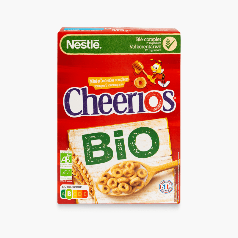 Nestlé - Céréales Cheerios Bio (375g)