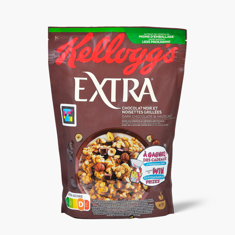 Kellogg's - Muesli Extra chocolat & noisettes (500g)