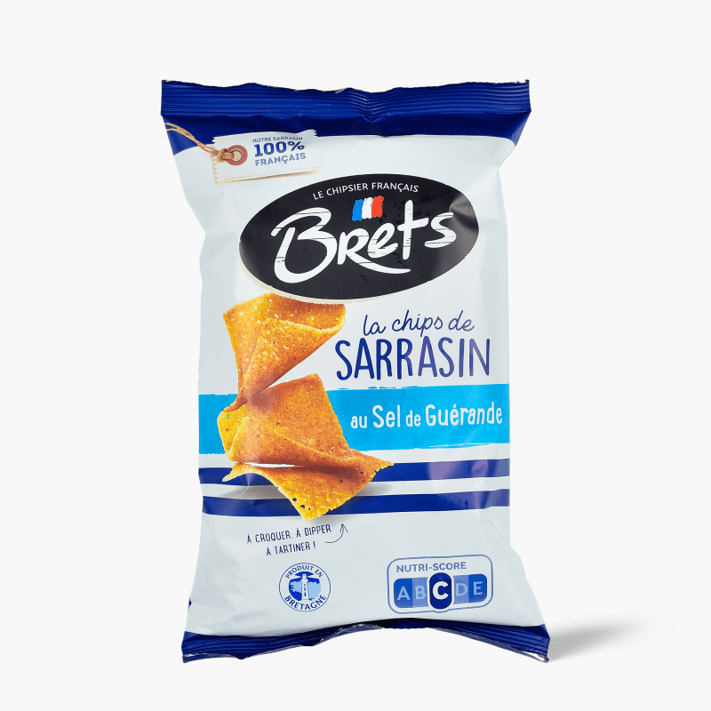 Bret's - Chips au Sarrazin et sel de Guérande (120g)