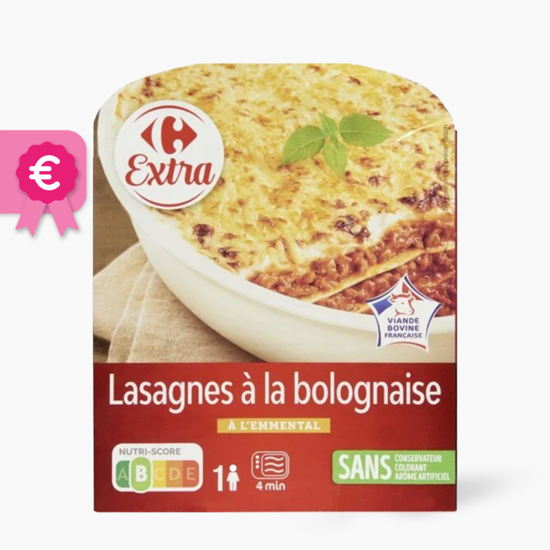 Carrefour - Lasagnes bolognaises (350g)