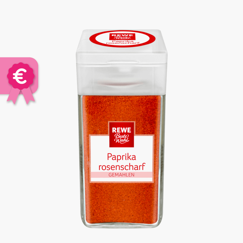 Rewe Beste Wahl Paprika rosenscharf gemahlen 34g