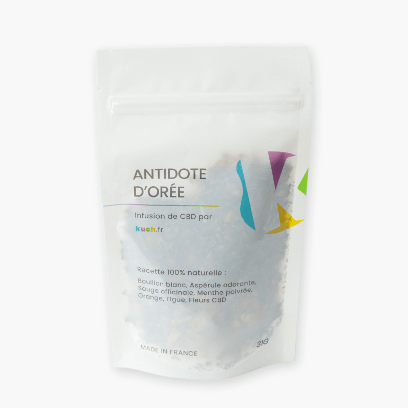 EXCLU Kuch - Infusion au CBD - Antidote Dorée (30g)