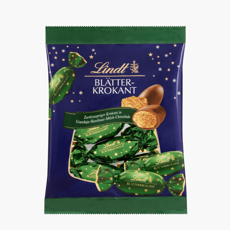 Lindt Blätterkrokant Kugeln, 90g