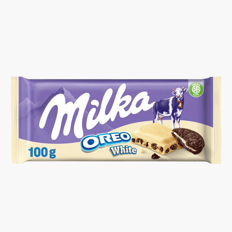 Milka Chocoladereep Oreo Wit 100g