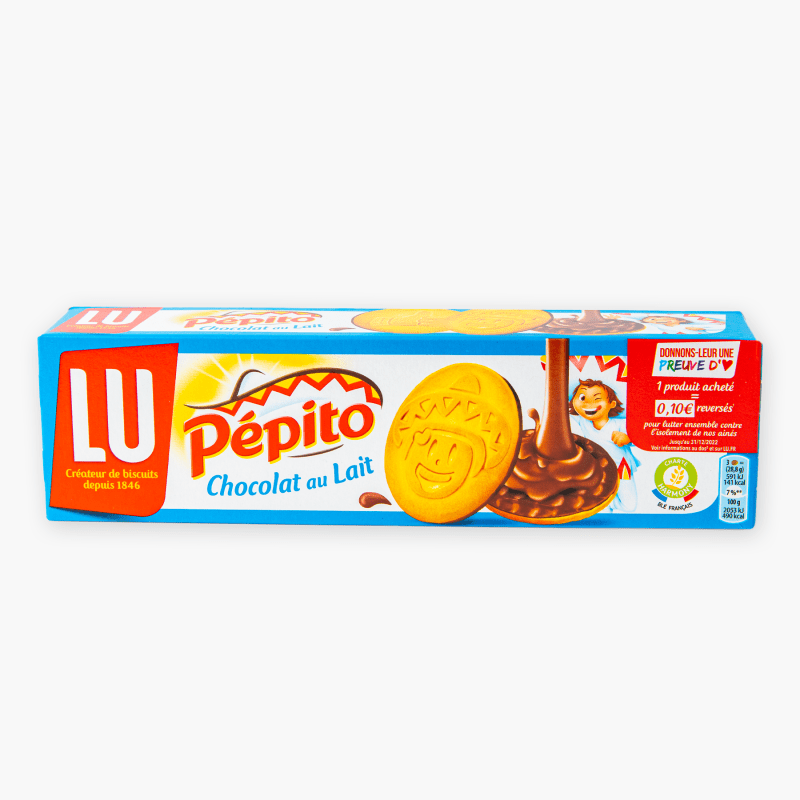 Pépito - Biscuits chocolat au lait (192g)