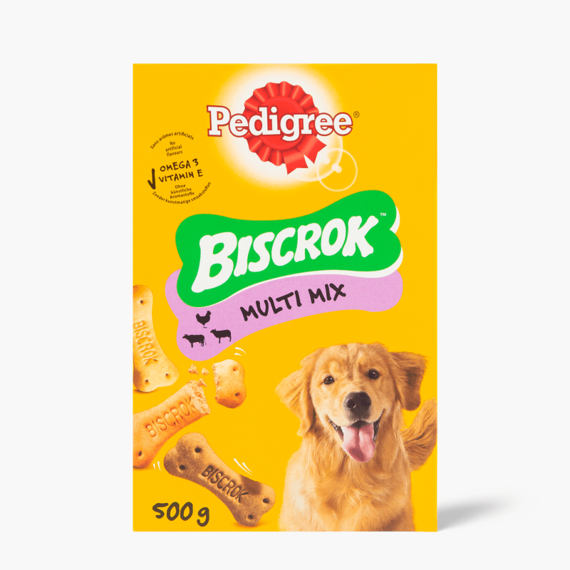 Pedigree - Biscuits pour chien Biscrok multi mix (500g)