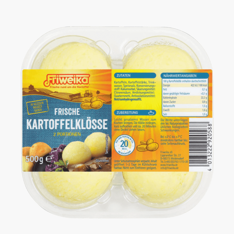 Friweika Kartoffelklöße 500g