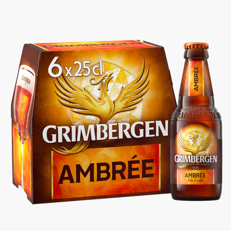 Grimbergen - Ambrée 6.5° (6x25cl)