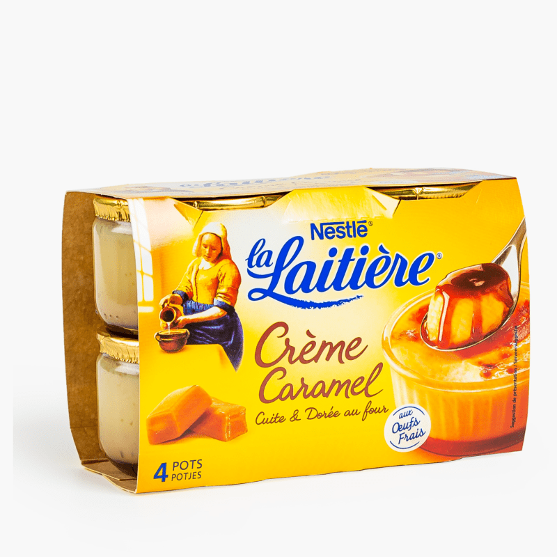 La Laitière - Crème caramel (4x100g)