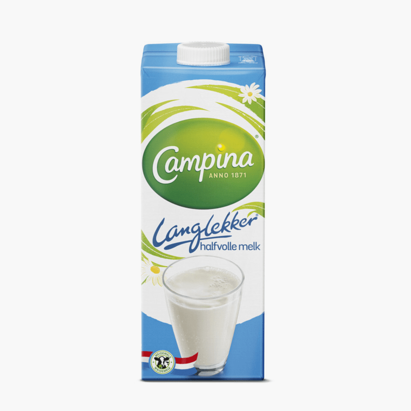 Campina Melk halfvol 1l langlekker