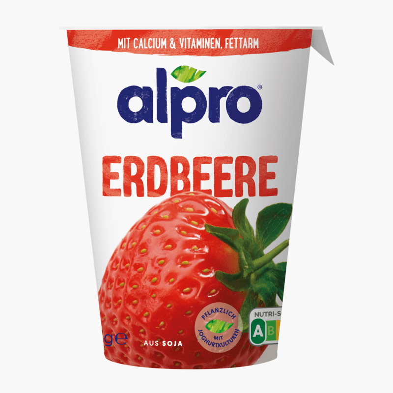 Alpro Soja Joghurtalternative Erdbeere 400g