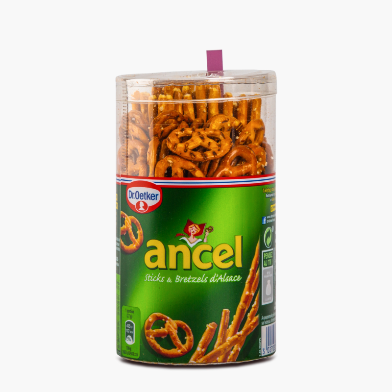 Dr Oetker Ancel - Mini Assortiment Sticks & Bretzels biscuits salés (137g)