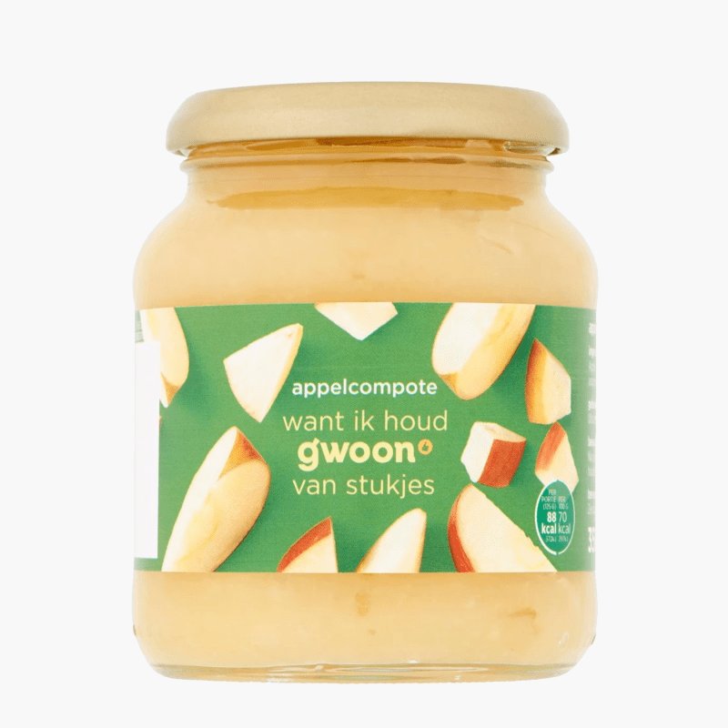 G'woon Appelcompote 350gr