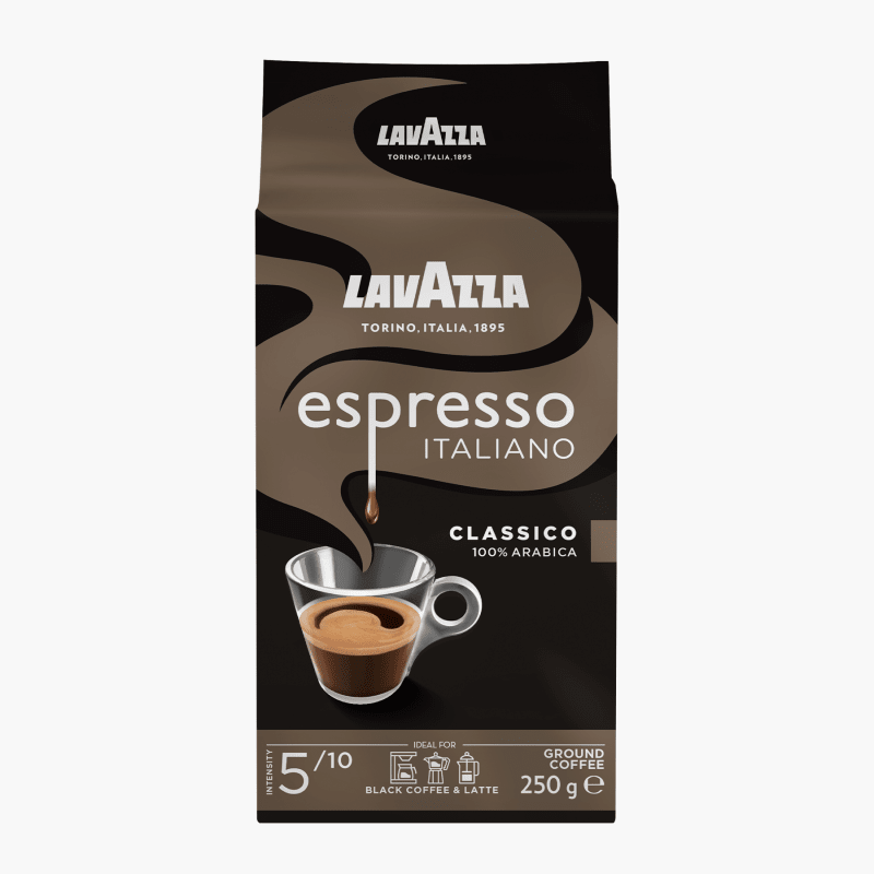 Lavazza Espresso Italiano Classico Gemahlen 250g