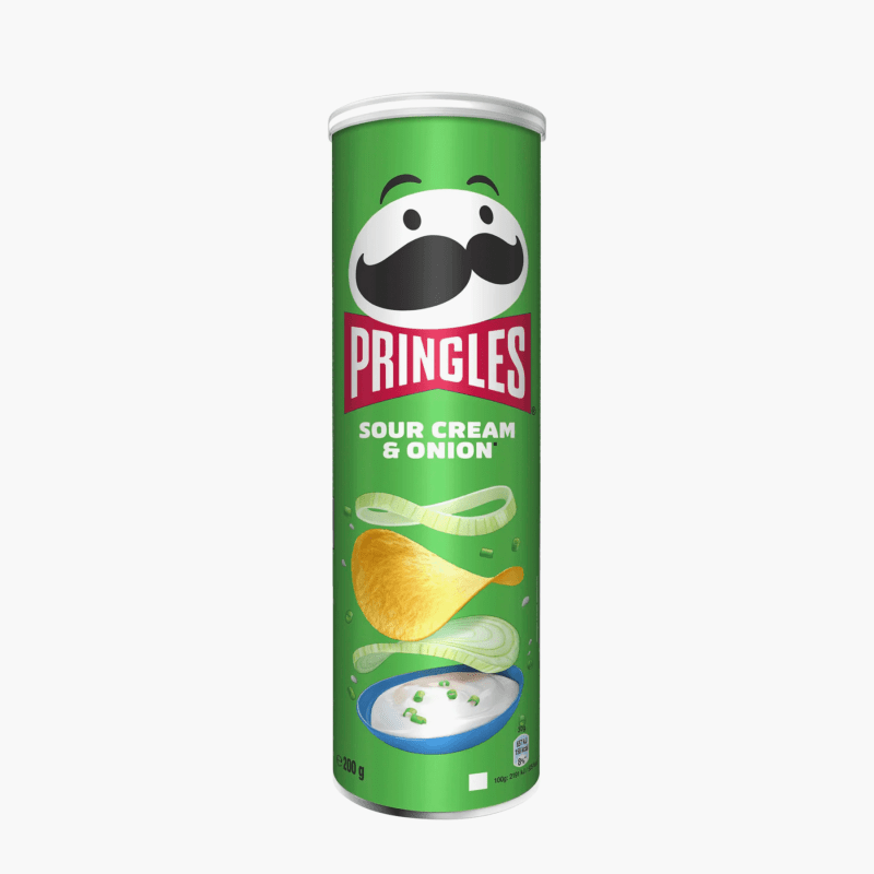 Pringles Sour Cream & Onion 185g