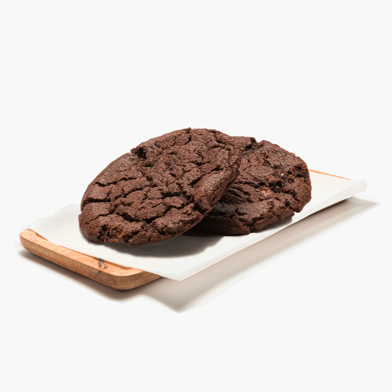 De Stadsbakkerij American cookie double chocolate 2st 90g